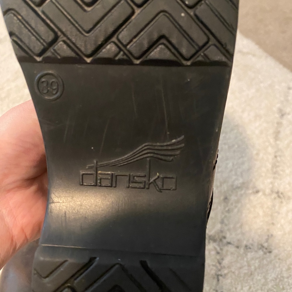 Dansko Brown Size 39, Barely Used - image 4